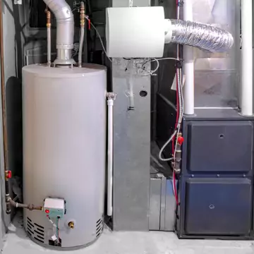 A high-efficiency gas furnace in Central Illinois